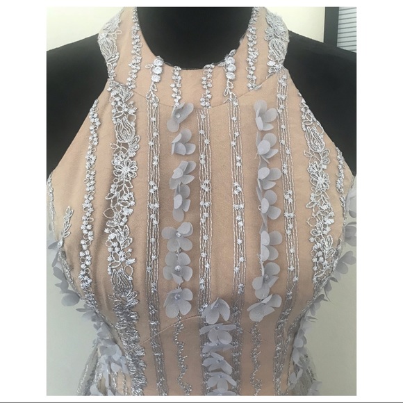 DRESS THE POPULATION FLORAL DRESS - Picture 3 of 7